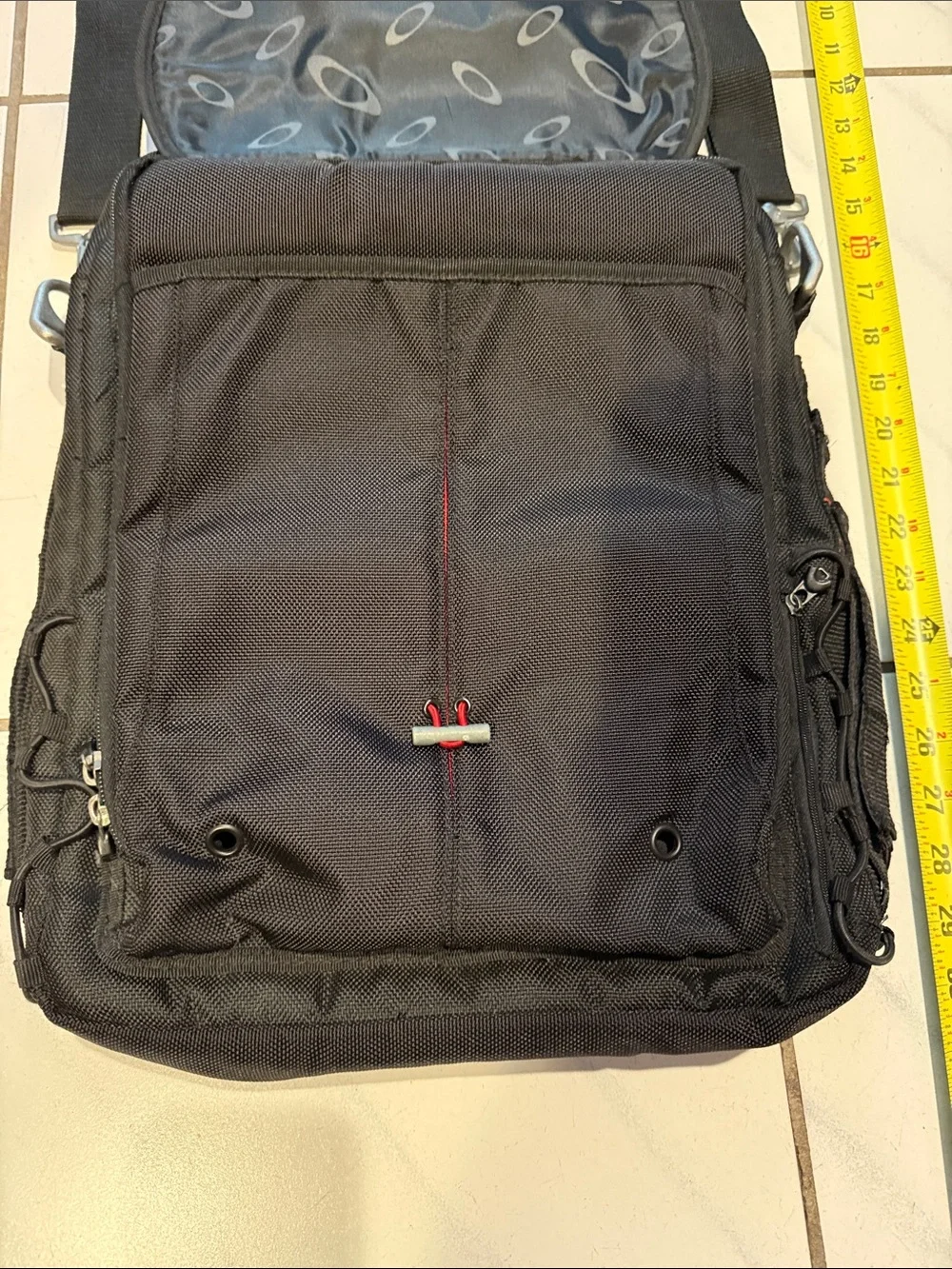Oakley Black Compact Shoulder Comouter Bav with Logo